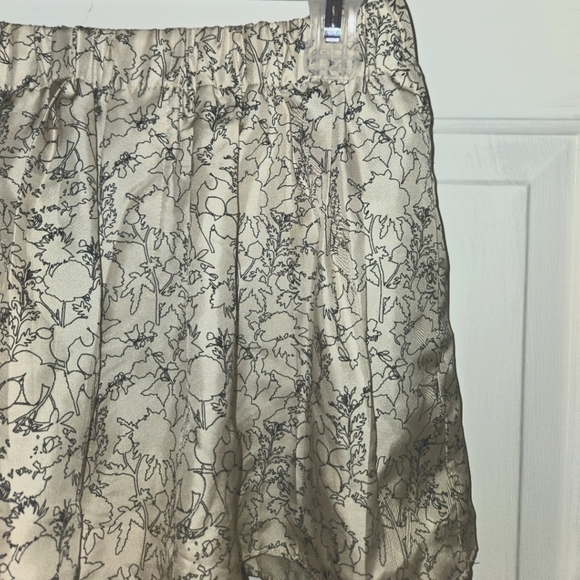 Rag & Bone White Printed Silk Holten Shorts - Picture 2 of 9